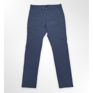 Mission Workshop SF/CA Nylon Stretch Pants Gray Mens Size 33 Made USA Fits 34x34